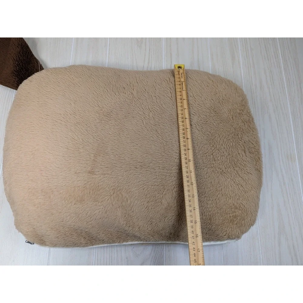 Pound Puppies Brown Puppy Dog Pillow Plush USED READ Had Sleeping Bag